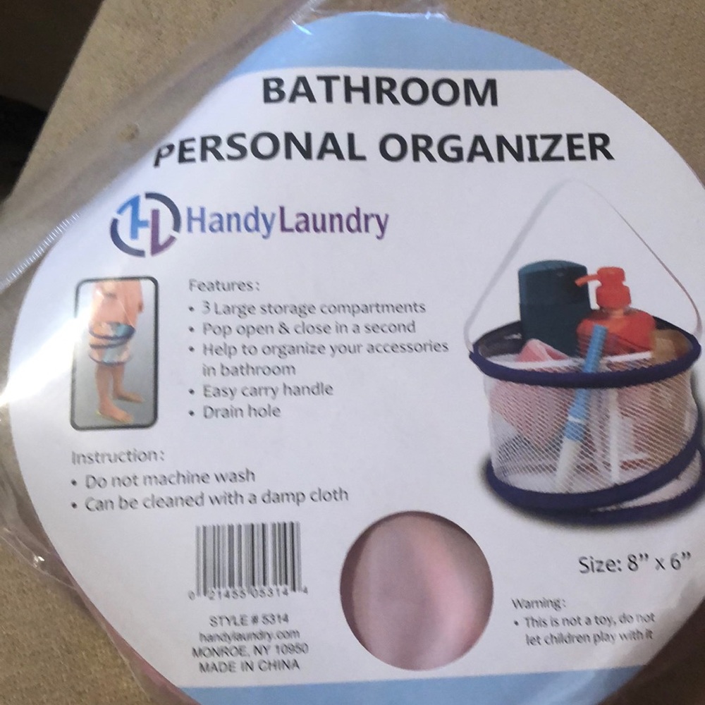 Bathroom organizer